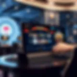 An elegant view of a modern online casino interface