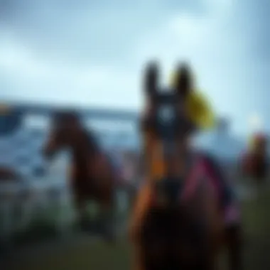 Exploring Online Betting Platforms Digital platform showcasing horse betting options