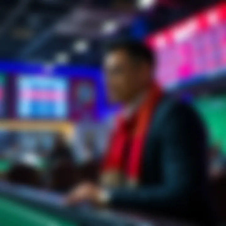 A conceptual illustration of betting culture.