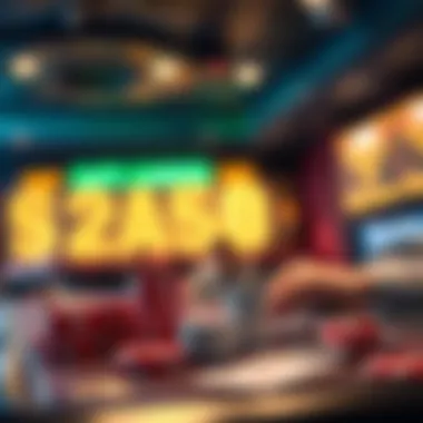 An illustration representing safe online gambling