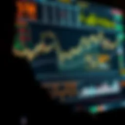 An intricate depiction of sports betting strategy visualized through graphs and charts