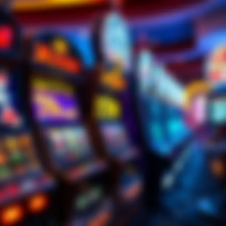 A variety of modern slot machine designs