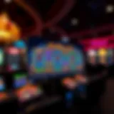 An overview of an online slot casino interface