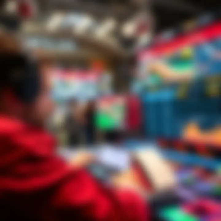 Image showcasing technical aspects of betting technology