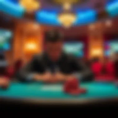 Strategic gameplay in action during a live online blackjack session