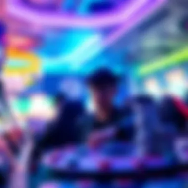 An illustrative depiction of various gaming experiences offered by tab casinos.