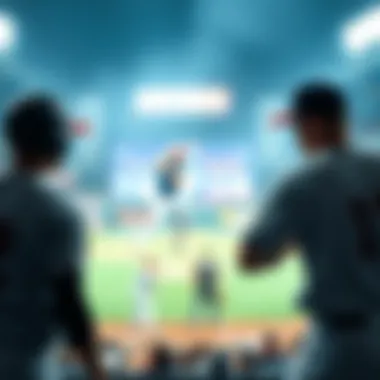 Visual representation of team tactics and formations