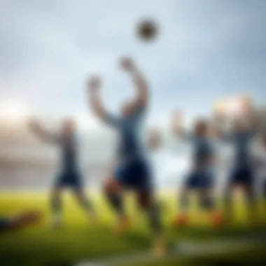 Tenerife's football team celebrating a victory