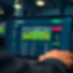 A digital representation of a betting account interface.