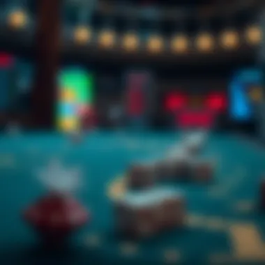 An illustration of a historical timeline depicting the evolution of dice games