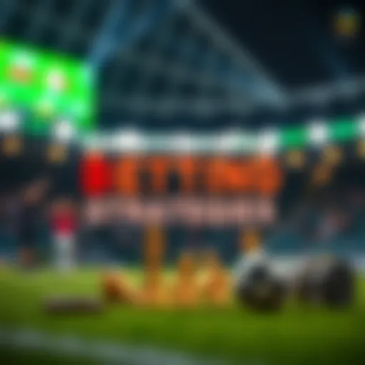 Concept of betting strategies visualized