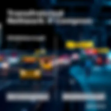 An infographic comparing transportation networks in Birmingham and Middlesbrough