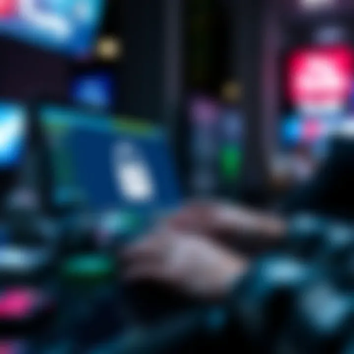 Illustration of secure online transaction