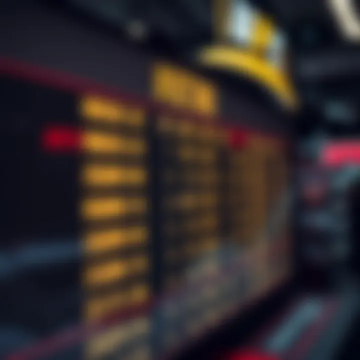 Understanding UFC Betting Odds UFC betting odds displayed on a digital screen