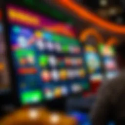 A vibrant online bingo interface showcasing various game options and user engagement.