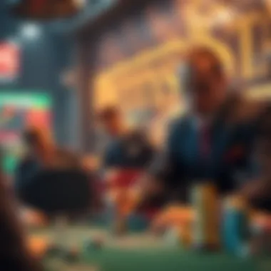 Insightful illustration of betting strategies and their impact on professional gamblers