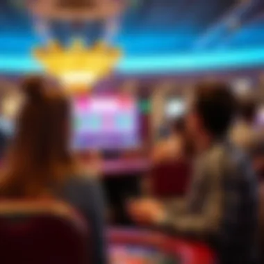 An illustration of user engagement at Evolution Casino