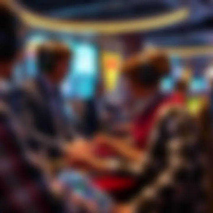 User interaction in casino streaming