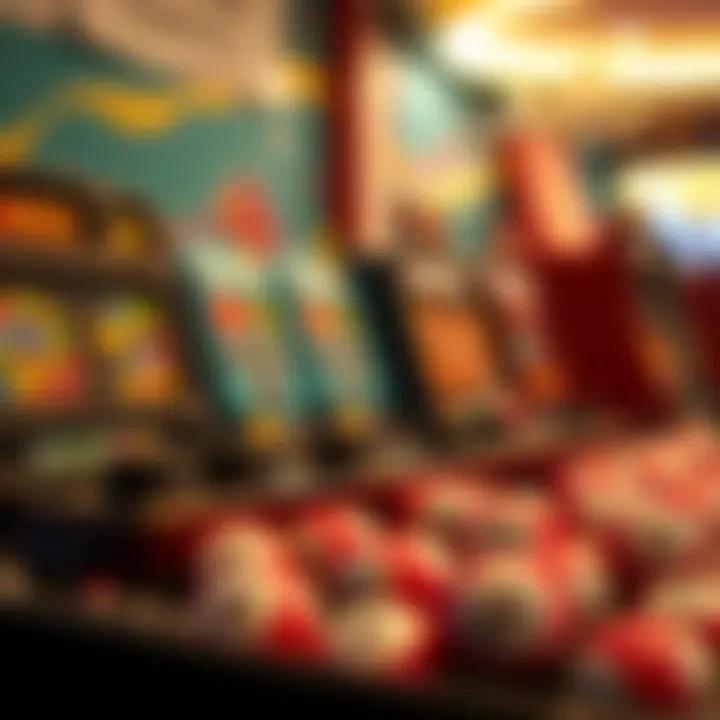 Illustration showcasing various bingo game types available online