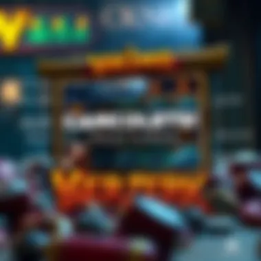 Graphic showcasing the unique features of the slot game