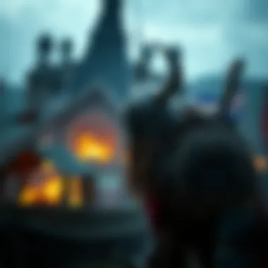 Scene depicting the immersive graphics and sound of the gameplay