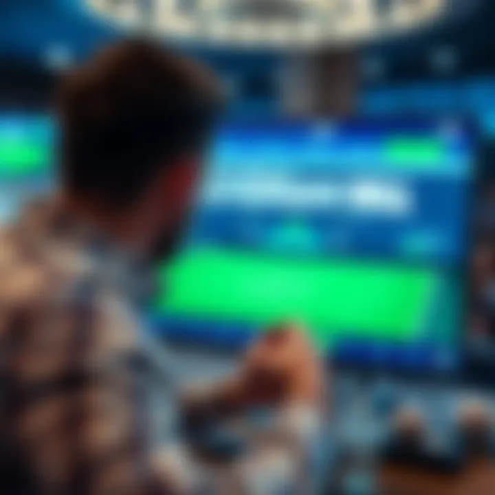 User interface of William Hill's betting platform